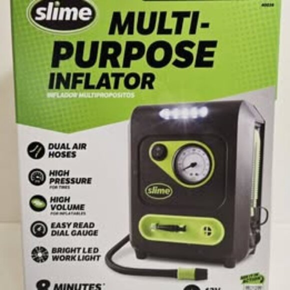 Slime All-Purpose 12V Dual Raft Pump/Tire Inflator - Picture 3 of 3